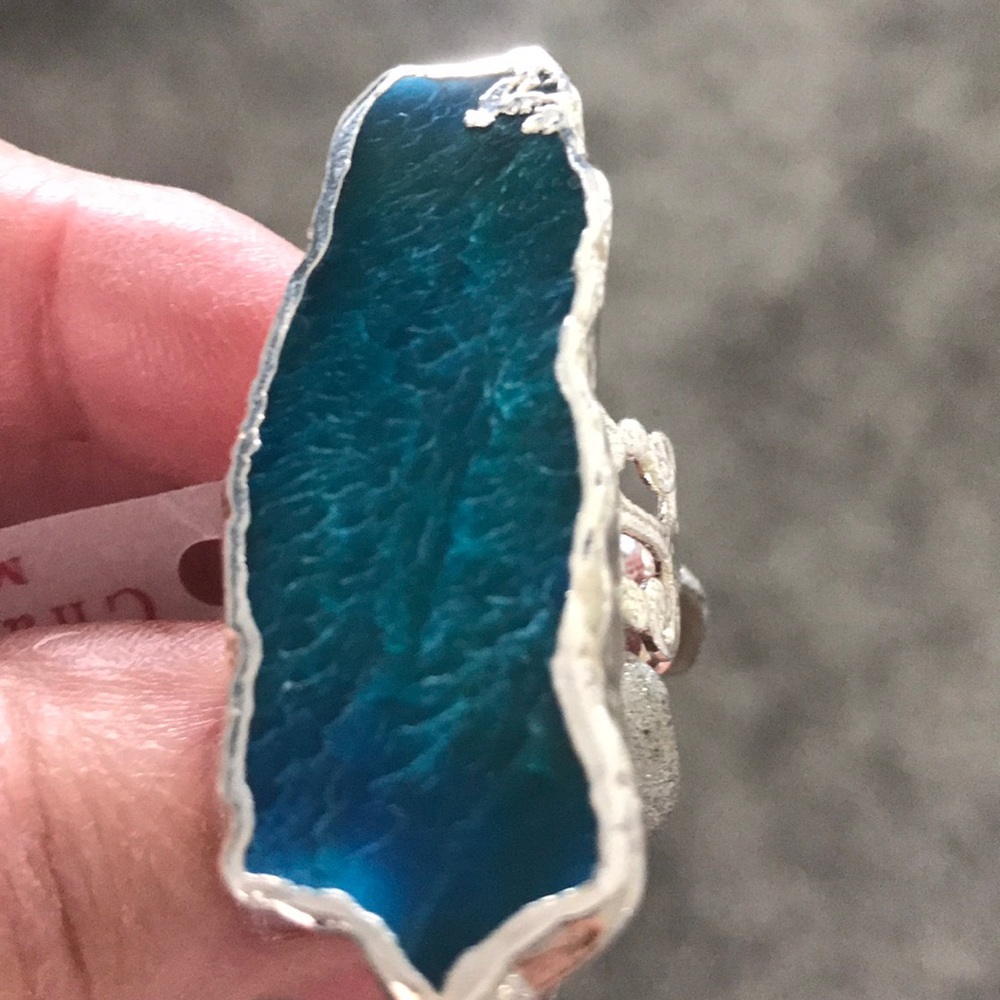 CHARLENE K AGATE RING - Picture 4 of 5